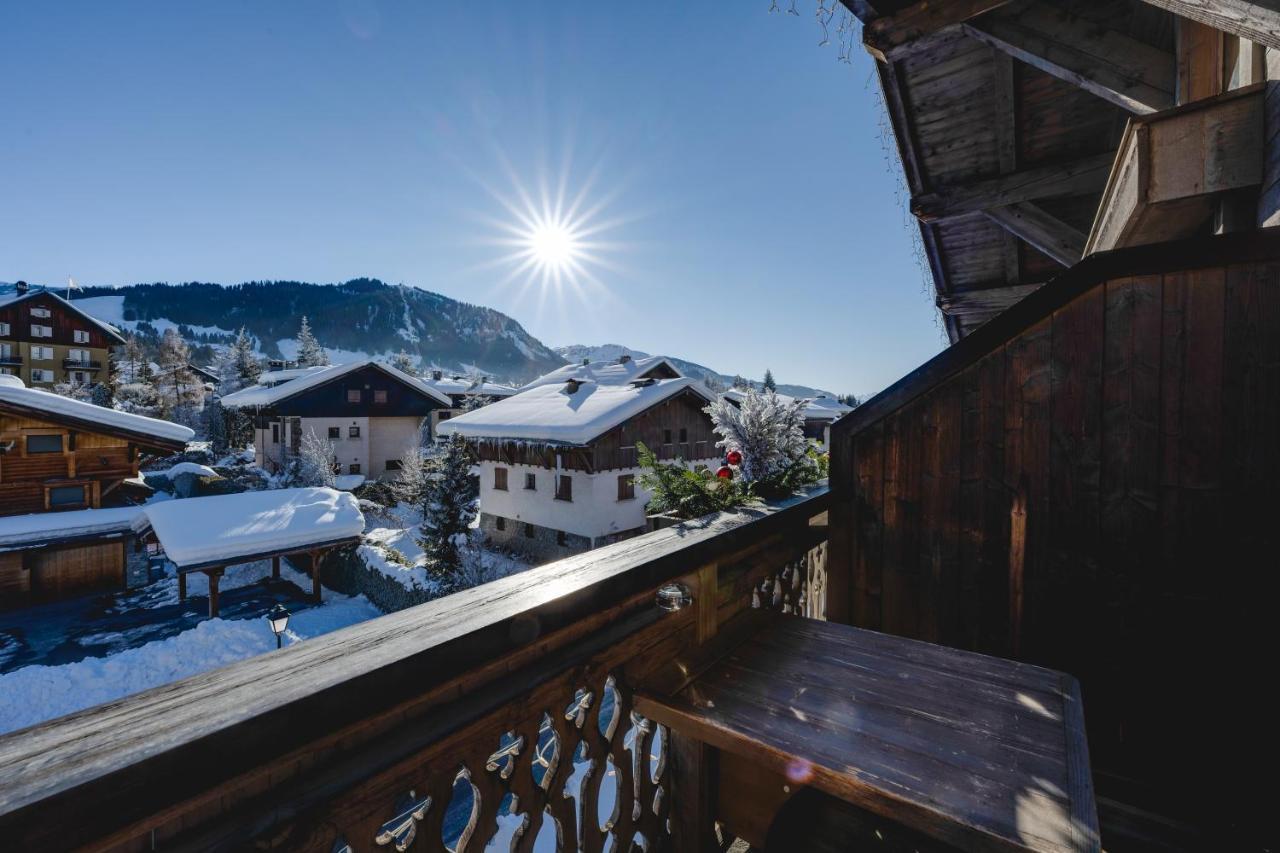 Hotel La Grange D'Arly Megève Exteriér fotografie