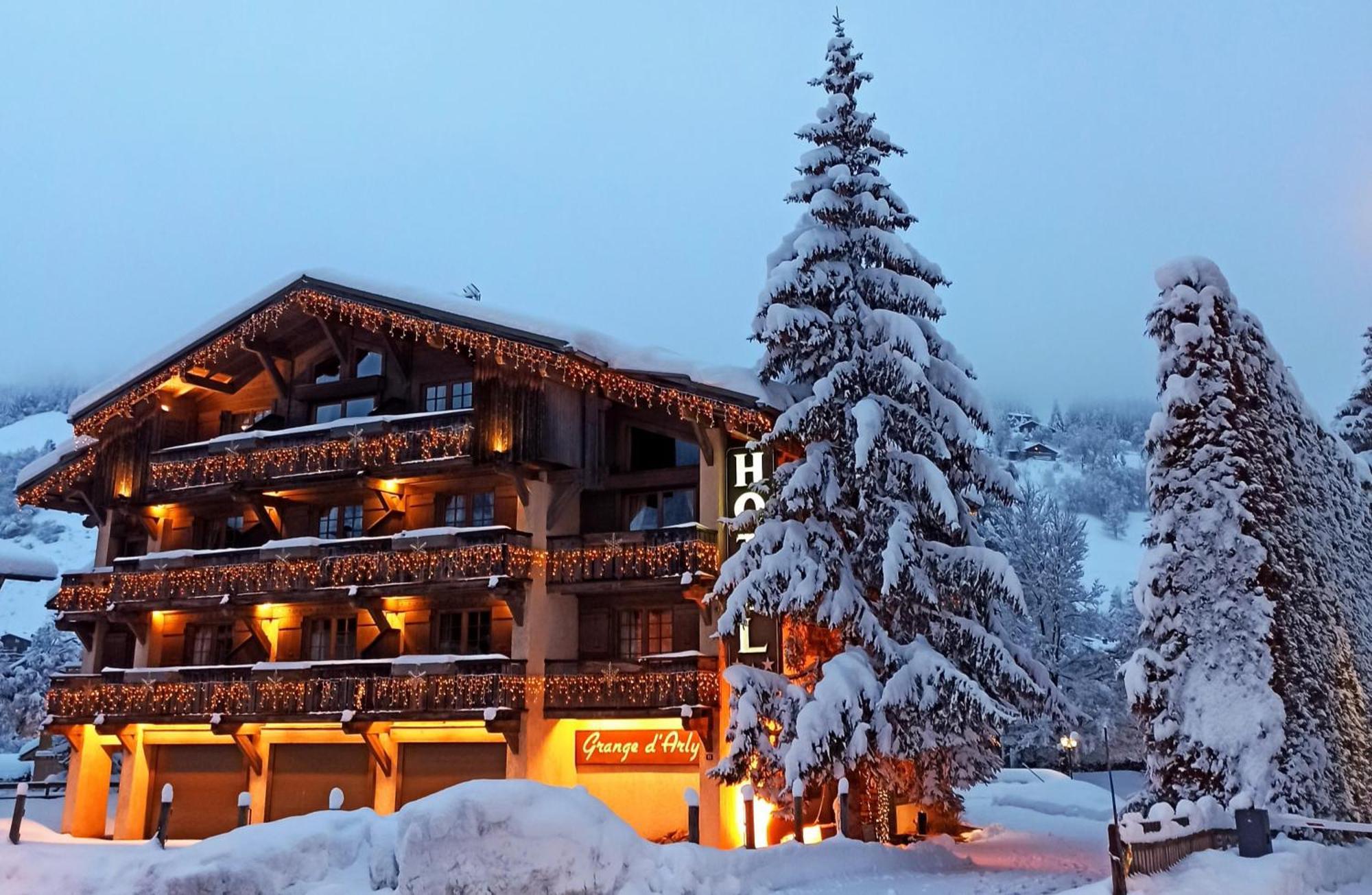 Hotel La Grange D'Arly Megève Exteriér fotografie
